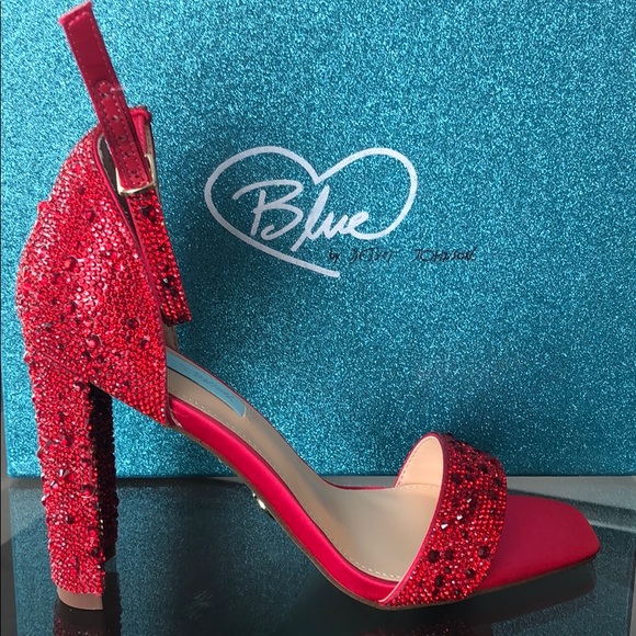 blue by betsey johnson rina dress sandals